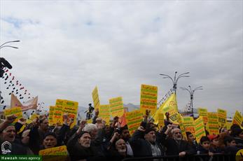 تصاویر/ راهپیمایی ۱۳ آبان در همدان