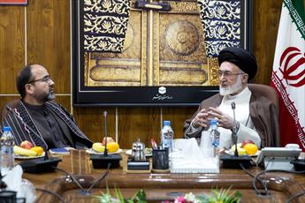 وزیر حج و اوقاف افغانستان با نماینده ولی فقیه در امور حج و زیارت دیدار و گفت وگو کرد