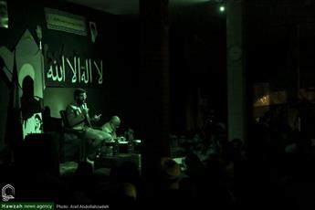 हज़रत इमाम मुहम्मद बाकिर (अ.स.) की शहादत के अवसर पर आयतुल्लहिल उज़मा साफी गुलपाएगानी के कार्यालय में मजलिसे अज़ा
