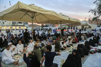 برپایی سفره همدلی در سطح شهرستان قیر