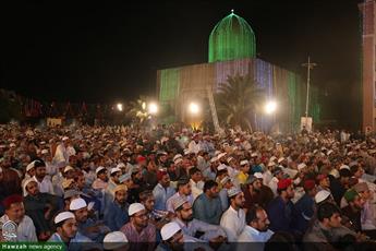 اعتکاف رمضانیه با حضور هزاران مسلمان در پاکستان آغاز شد+تصاویر  