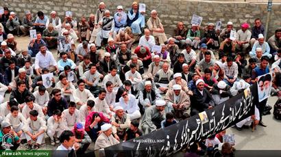 مسلمانان کشمیر خواستار آزادی فوری "شیخ زاکزاکی شدند"+تصاویر  