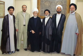 دیدار نمایندگان آیت‌الله‌العظمی مکارم شیرازی با علمای لبنان