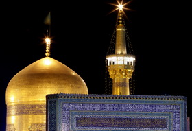 جشن عيد سعيد غدير خم در حرم مطهر رضوي